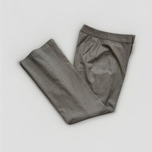 Italy VTG Lined Banana Republic Women's Pants Straight Leg Lined Wool Beige 10